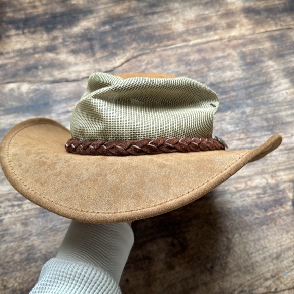 Jacaru Australia Lrg Australia's Finest Leather Hats summer breeze - Picture 9 of 10